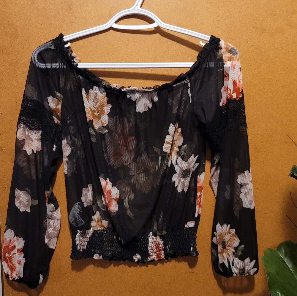 Off shoulder blouse